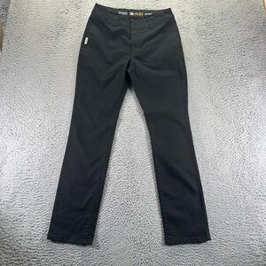 Fivestar Pant Womens 7 Black Cotton Chino Skinny Stretch Preppy Classic Business